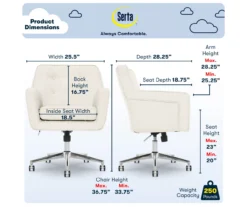 Serta Ashland Fabric Office Chair 19 Serta Ashland Fabric Office Chair -Home Furniture Store 810590380 6