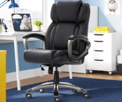 Serta Garret Executive Bonded Leather Office Chair -Home Furniture Store 810590384 A0 1