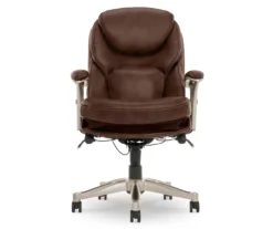 Serta Claremont Bonded Leather Office Chair -Home Furniture Store 810590393 3 1