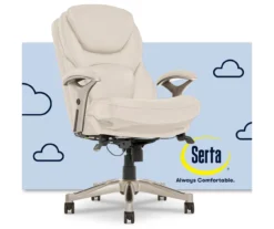 Serta Claremont Bonded Leather Office Chair -Home Furniture Store 810590394 1 1