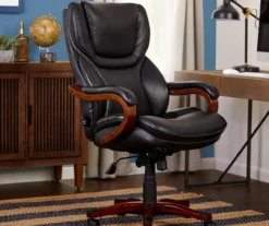 Serta Conway Big & Tall Bonded Leather Office Chair -Home Furniture Store 810590408 2 1