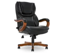 Serta Conway Big & Tall Bonded Leather Office Chair -Home Furniture Store 810590408 4 1