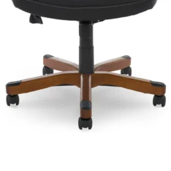 Conway Black Big & Tall Bonded Leather Office Chair -Home Furniture Store 810590408 61