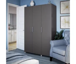Systembuild Colwyn 3-Door Storage Wardrobe -Home Furniture Store 810591235 2