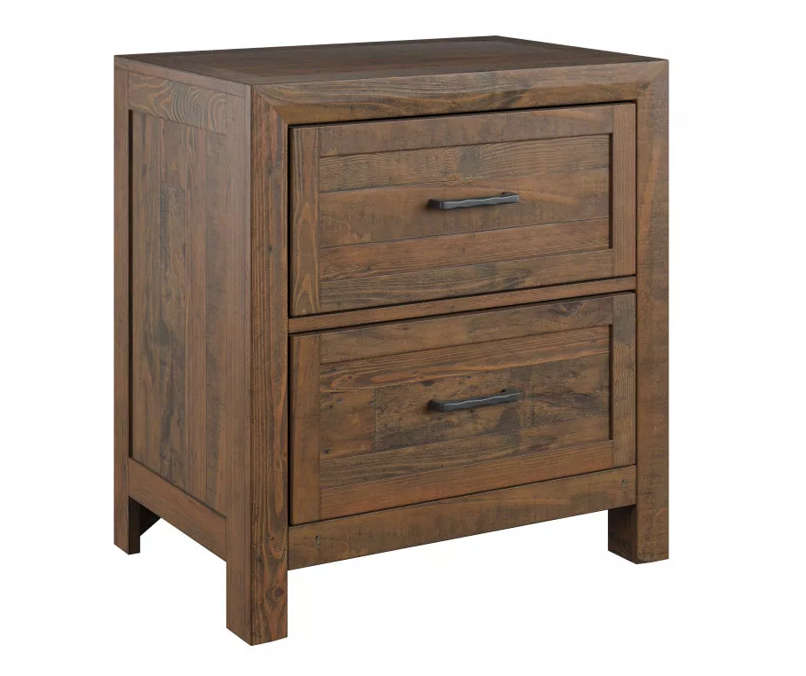 West Caramel 2-Drawer Nightstand West Caramel 2-Drawer Nightstand -Home Furniture Store 810591525 2
