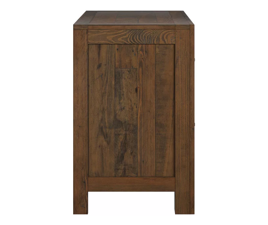 West Caramel 2-Drawer Nightstand West Caramel 2-Drawer Nightstand -Home Furniture Store 810591525 3