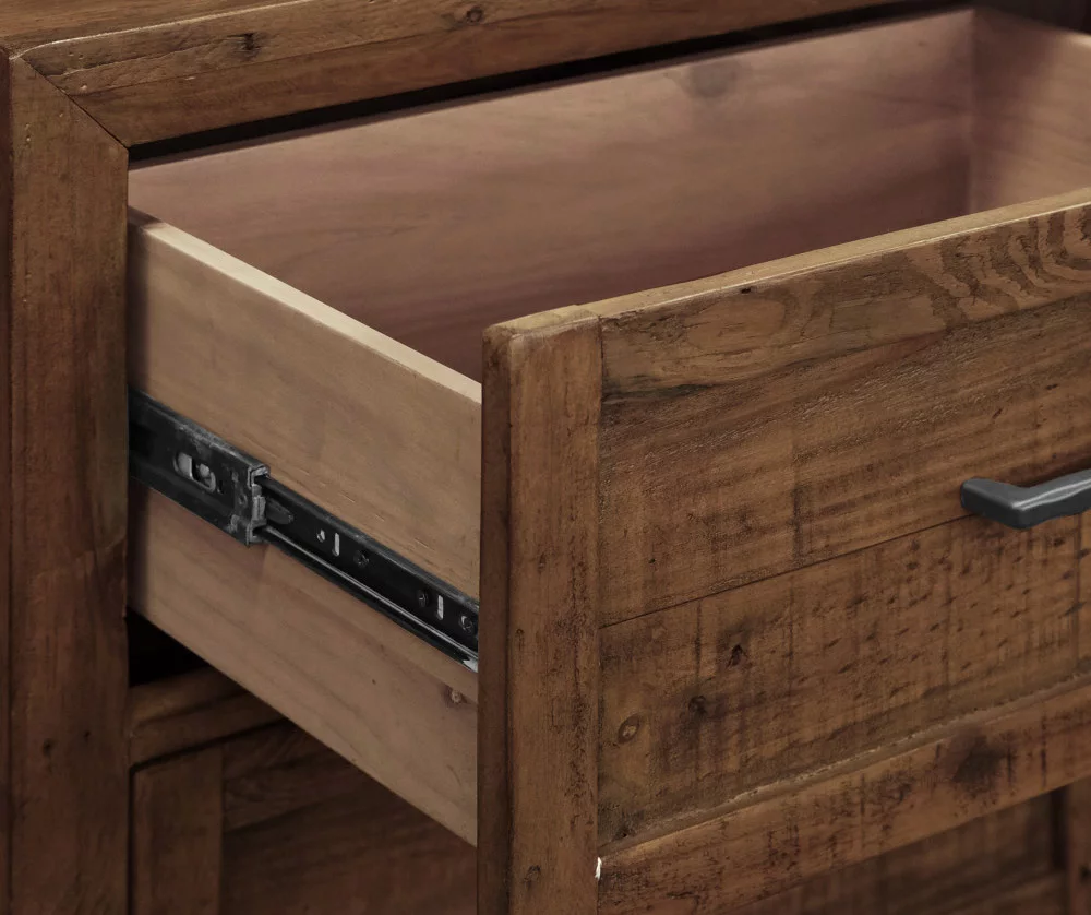 West Caramel 2-Drawer Nightstand West Caramel 2-Drawer Nightstand -Home Furniture Store 810591525 5