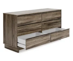 Shallifer Brown 6-Drawer Dresser -Home Furniture Store 810591842 2