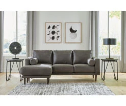 Signature Design By Ashley Arroyo Faux Leather Sofa Chaise -Home Furniture Store 810594573 5
