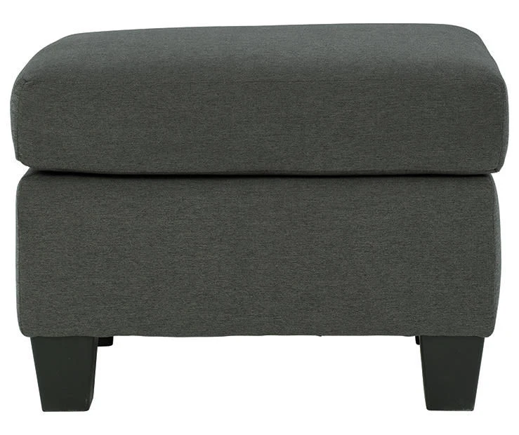 Bayonne Charcoal Ottoman Bayonne Charcoal Ottoman -Home Furniture Store 810594661 2