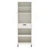 Evolution Vantage White 5-Shelf Open Cabinet -Home Furniture Store 810597745