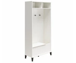 Evolution Amplus White Gym Storage Cabinet -Home Furniture Store 810597746