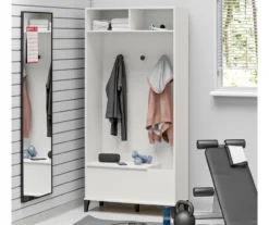 Evolution Amplus White Gym Storage Cabinet -Home Furniture Store 810597746 6