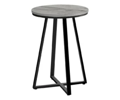 Monarch Metal Accent Table -Home Furniture Store 810598398 A0