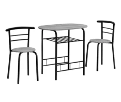 Monarch 3-Piece Dining Set 4 Monarch 3-Piece Dining Set -Home Furniture Store 810598492 A0 1