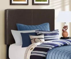 Monarch Faux Leather Twin Bed -Home Furniture Store 810598496 B8