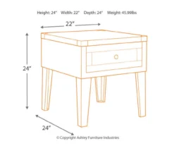 Chazney End Table -Home Furniture Store 810598691 2