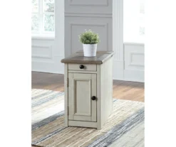 Bolanburg Chairside End Table With USB Ports, Outlets & Tray 7 Bolanburg Chairside End Table With USB Ports, Outlets & Tray -Home Furniture Store 810598698 9