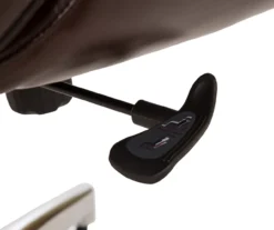 Dark Brown Mid-Century Modern Faux Leather Executive Office Chair -Home Furniture Store 810598937 A0 7