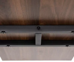 Walnut Modern A-Frame 4-Shelf Bookcase 6 Walnut Modern A-Frame 4-Shelf Bookcase -Home Furniture Store 810598942 A0 5