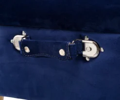 Glitzhome Velvet Suitcase Storage Stool 14 Glitzhome Velvet Suitcase Storage Stool -Home Furniture Store 810598944 A0 6