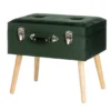 Glitzhome Velvet Suitcase Storage Stool -Home Furniture Store 810598947 A0 1
