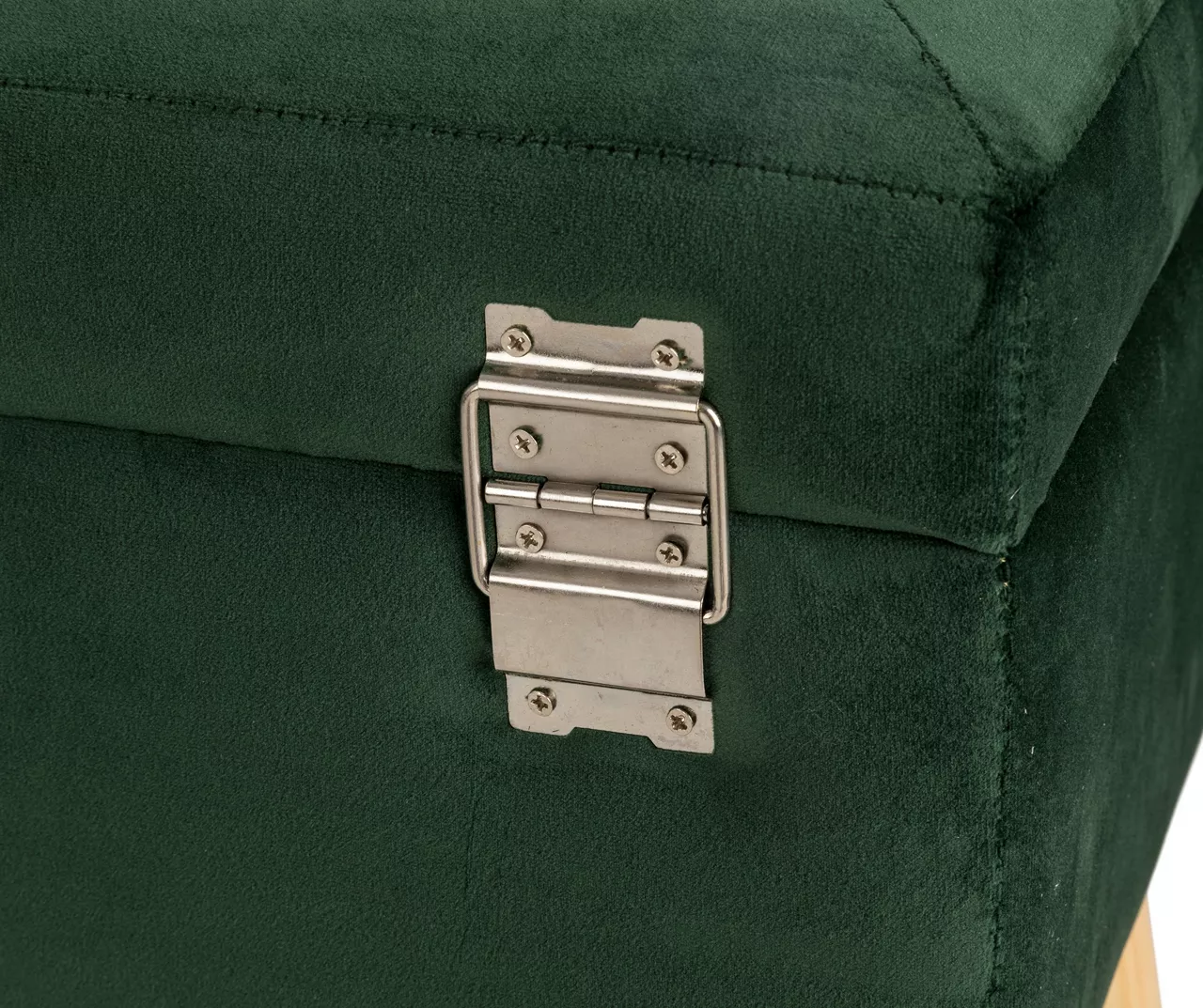 Glitzhome Velvet Suitcase Storage Stool Glitzhome Velvet Suitcase Storage Stool -Home Furniture Store 810598947 A0 4