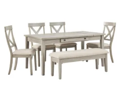 Parellen Storage Dining Table -Home Furniture Store 810599558