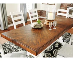 Valebeck Extension Leaf Dining Table -Home Furniture Store 810599574 2