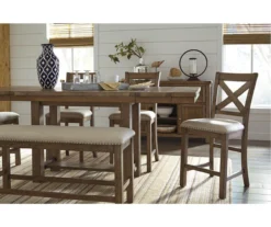 Moriville Extension Leaf Counter-Height Dining Table 8 Moriville Extension Leaf Counter-Height Dining Table -Home Furniture Store 810599583 5