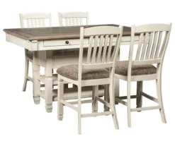 Bolanburg Counter-Height Dining Table With Wine Bottle Storage 9 Bolanburg Counter-Height Dining Table With Wine Bottle Storage -Home Furniture Store 810599589 4