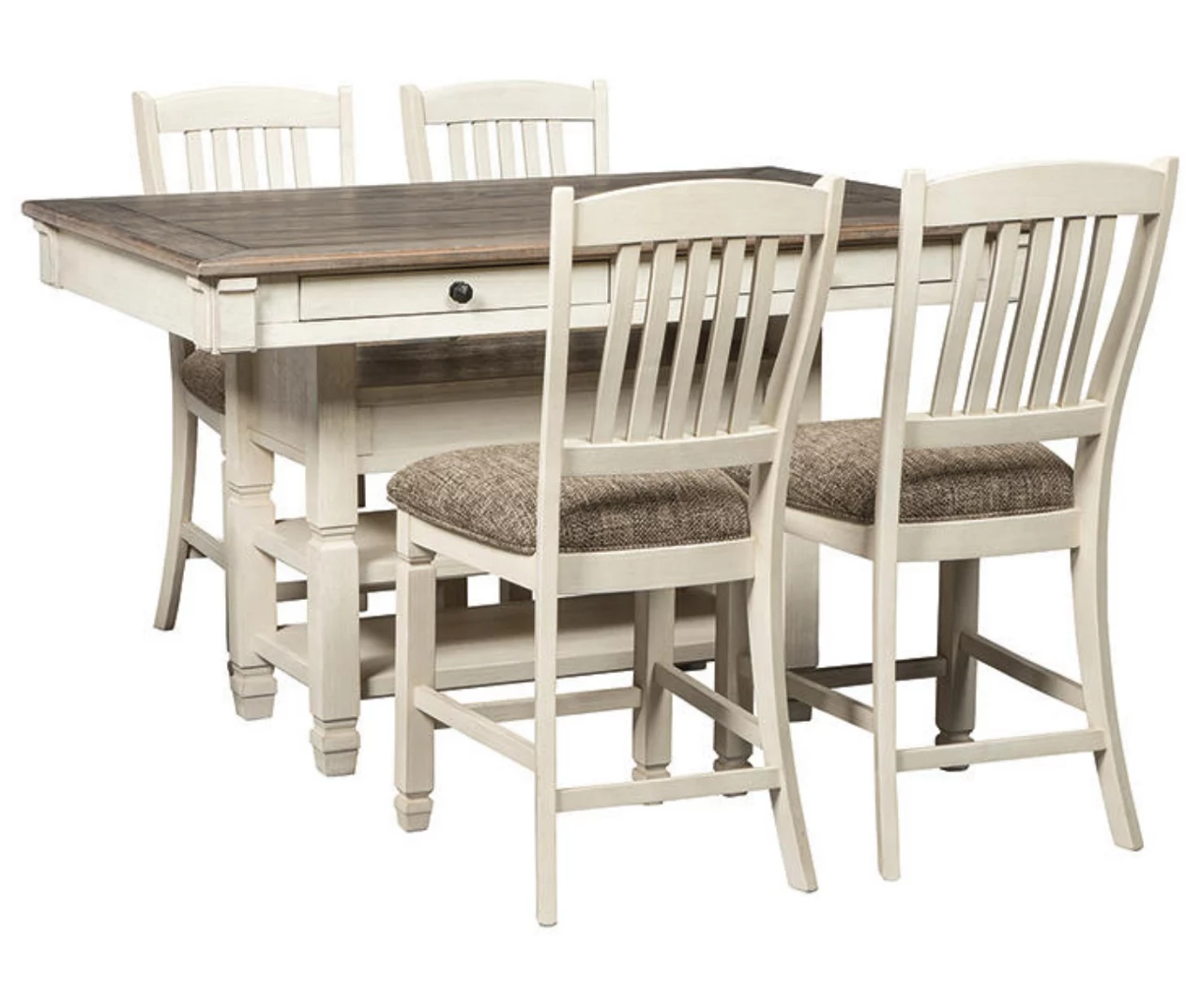 Bolanburg Counter-Height Dining Table with Wine Bottle Storage Bolanburg Counter-Height Dining Table With Wine Bottle Storage -Home Furniture Store 810599589 4