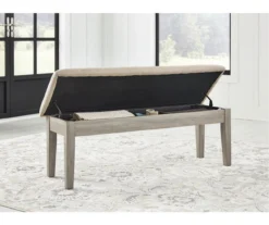 Parellen Upholstered Storage Dining Bench -Home Furniture Store 810599596 5