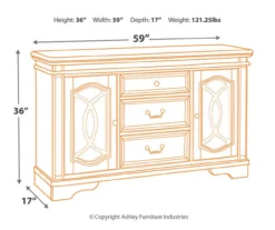 Raelyn Dining Server -Home Furniture Store 810599611 6