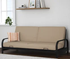 DHP Elbern Black Metal Futon With Cover -Home Furniture Store 810599700 B0 02