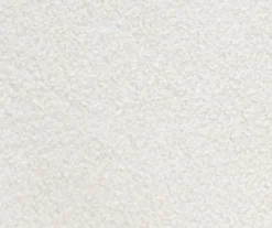 Cream Faux Wool Boucle Rolling Swivel Office Chair -Home Furniture Store 810606674 A0 10