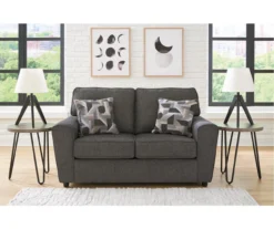 Cascilla Slate Gray Loveseat -Home Furniture Store 810609756 A0 5