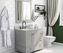 DHP Atwater Living Jazmyn Bathroom Vanity With White Sink -Home Furniture Store 810610489 B0 2