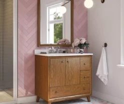 DHP Atwater Living Delias Bathroom Vanity With White Sink -Home Furniture Store 810610513 B0 5
