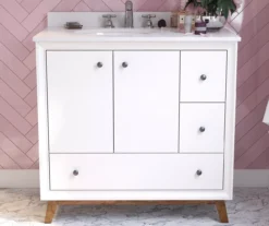 DHP Atwater Living Delias Bathroom Vanity With White Sink -Home Furniture Store 810610514 B0 1