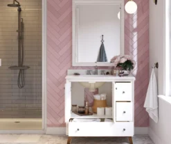 DHP Atwater Living Delias Bathroom Vanity With White Sink -Home Furniture Store 810610514 B0 4