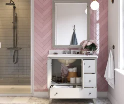 DHP Atwater Living Delias Bathroom Vanity With White Sink -Home Furniture Store 810610515 B0 4