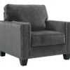 Gavril Smoky Gray Armchair -Home Furniture Store 810612298 1