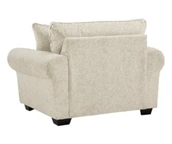 Haisley Ivory Chair And A Half -Home Furniture Store 810612306 2