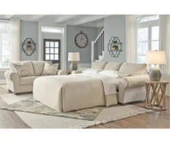 Haisley Ivory Queen Sleeper Sofa -Home Furniture Store 810612307 6