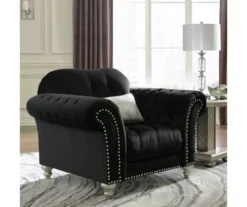 Harriotte Black Armchair -Home Furniture Store 810612310 1