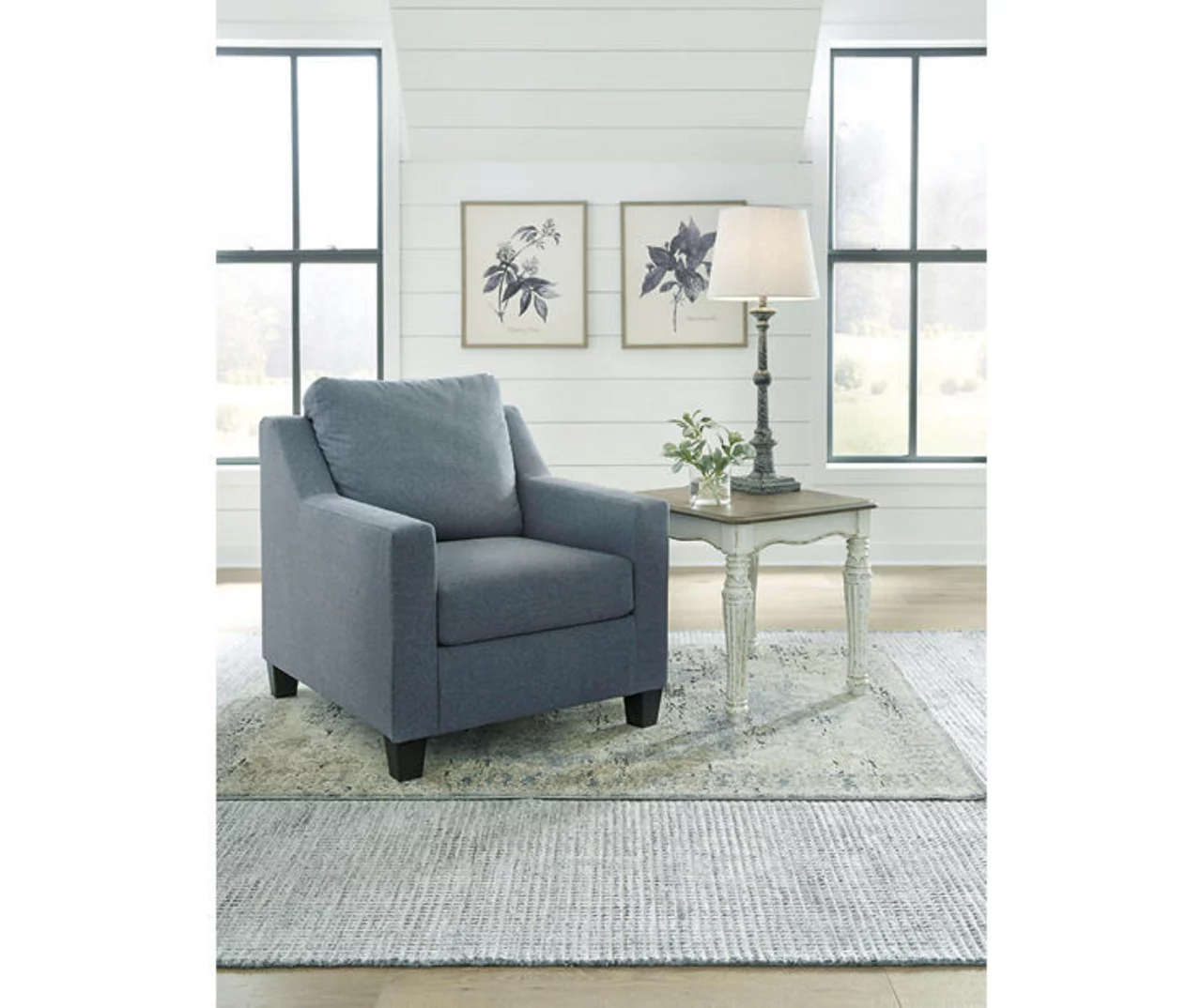 Lemly Twilight Blue Armchair Lemly Twilight Blue Armchair -Home Furniture Store 810612396 2