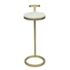 Marble & Metal Drink Side Table -Home Furniture Store 810616678 A0 1