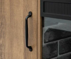 60" Modern Tan Electric Fireplace Console -Home Furniture Store 810617759 A8