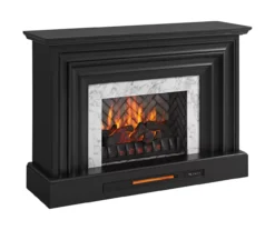 53.5" Black Petite Grand Electric Fireplace Console -Home Furniture Store 810617767 A0 2